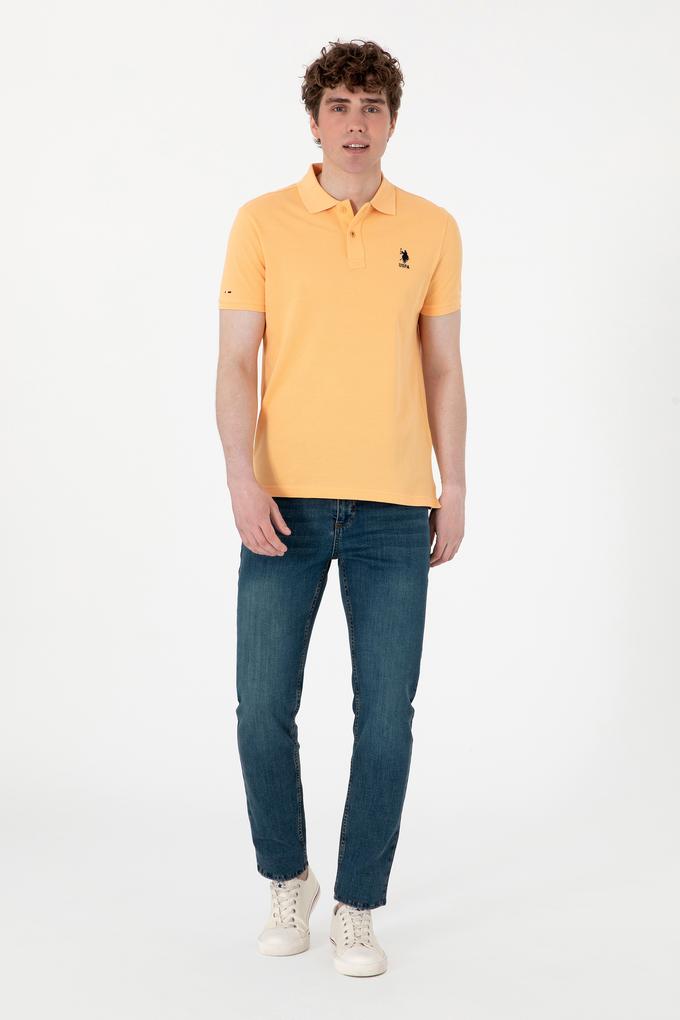 Erkek Mavi Slim Fit Jean Pantolon