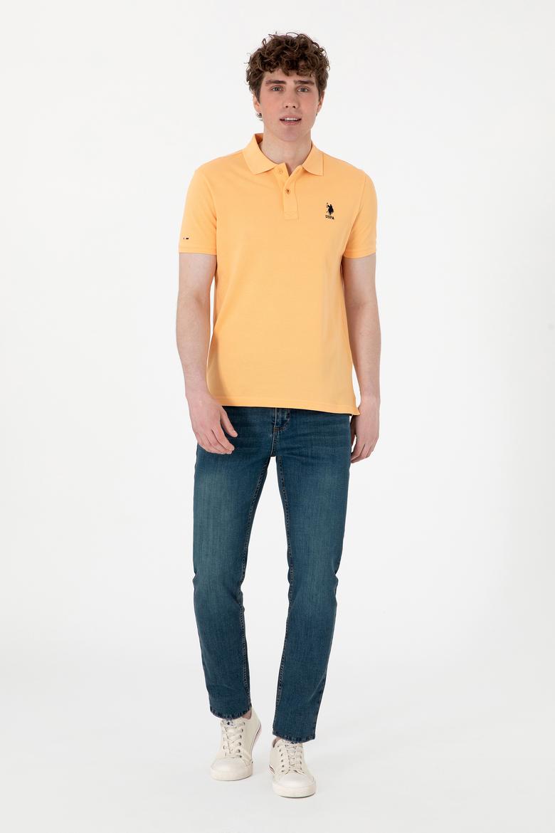 Erkek Mavi Slim Fit Jean Pantolon