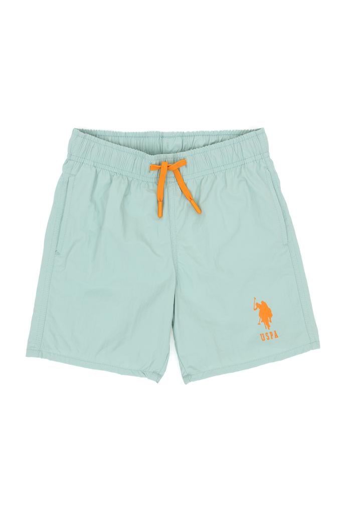 Erkek Çocuk Su Yeşili Deniz Şortu