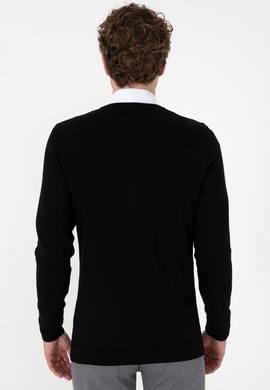 Erkek Siyah Basic Kazak - 50288879014