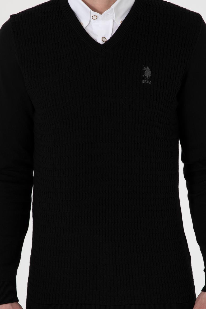 Erkek Siyah Basic Kazak - 50288879014