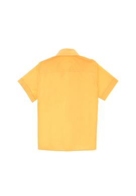 Erkek Çocuk Turuncu Kısa Kollu Gömlek - 50298044061