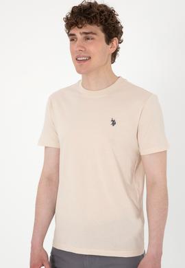 Erkek Regular Fit Bisiklet Yaka Taş Basic Tişört - 50298015063