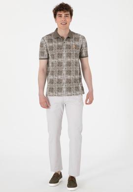 Erkek Açık Gri Kanvas / Chino Pantolon - 50299181669