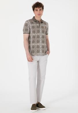 Erkek Açık Gri Kanvas / Chino Pantolon - 50299181669