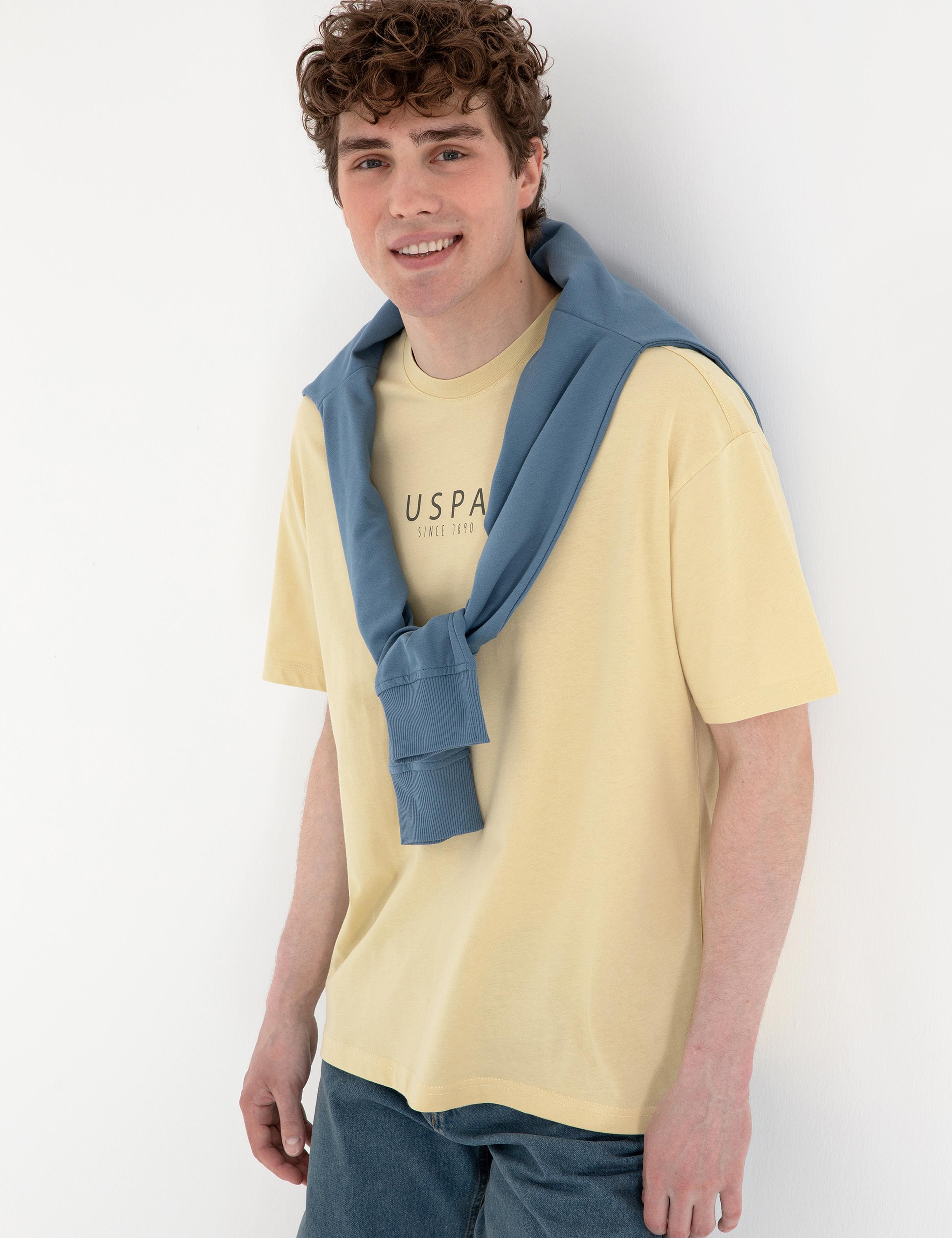 تی شرت یقه گرد Oversize یقه گرد مردانه یو اس پولو | U.S. Polo Assn. - تصویر 4