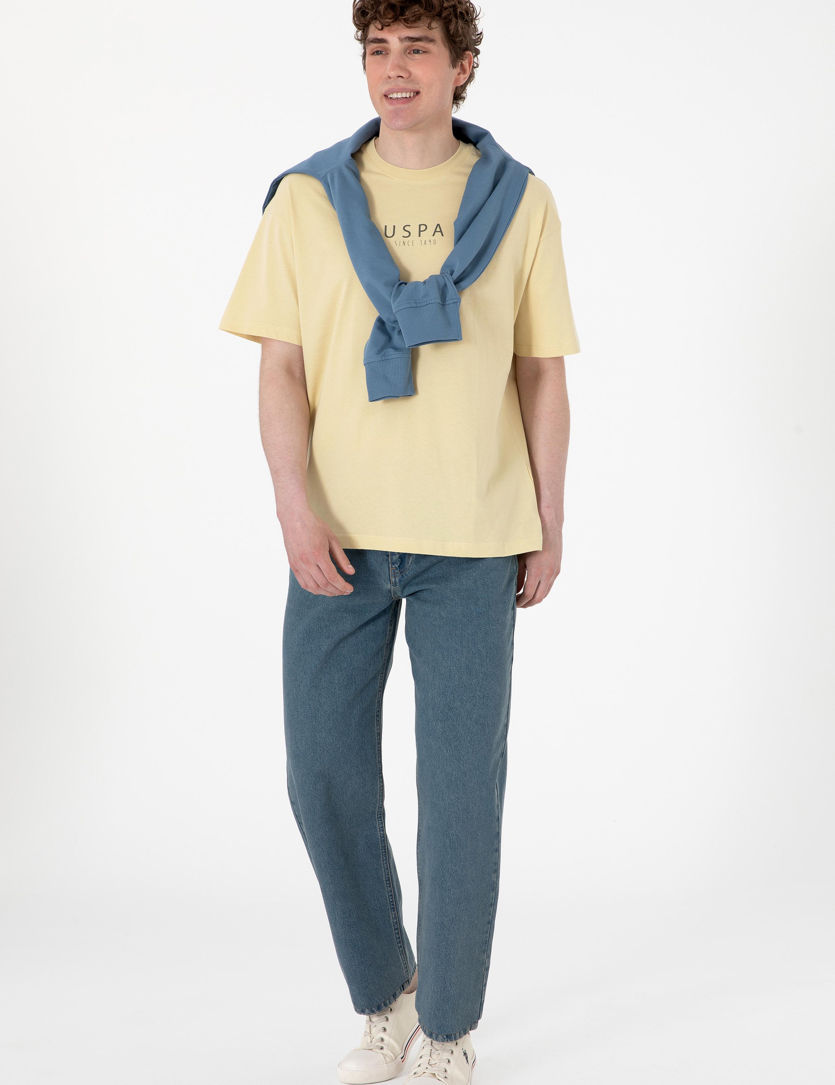 تی شرت یقه گرد Oversize یقه گرد مردانه یو اس پولو | U.S. Polo Assn. - تصویر 5