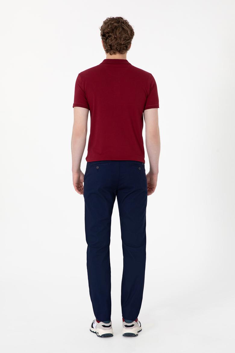 Erkek Lacivert Kanvas / Chino Pantolon - 50299191017