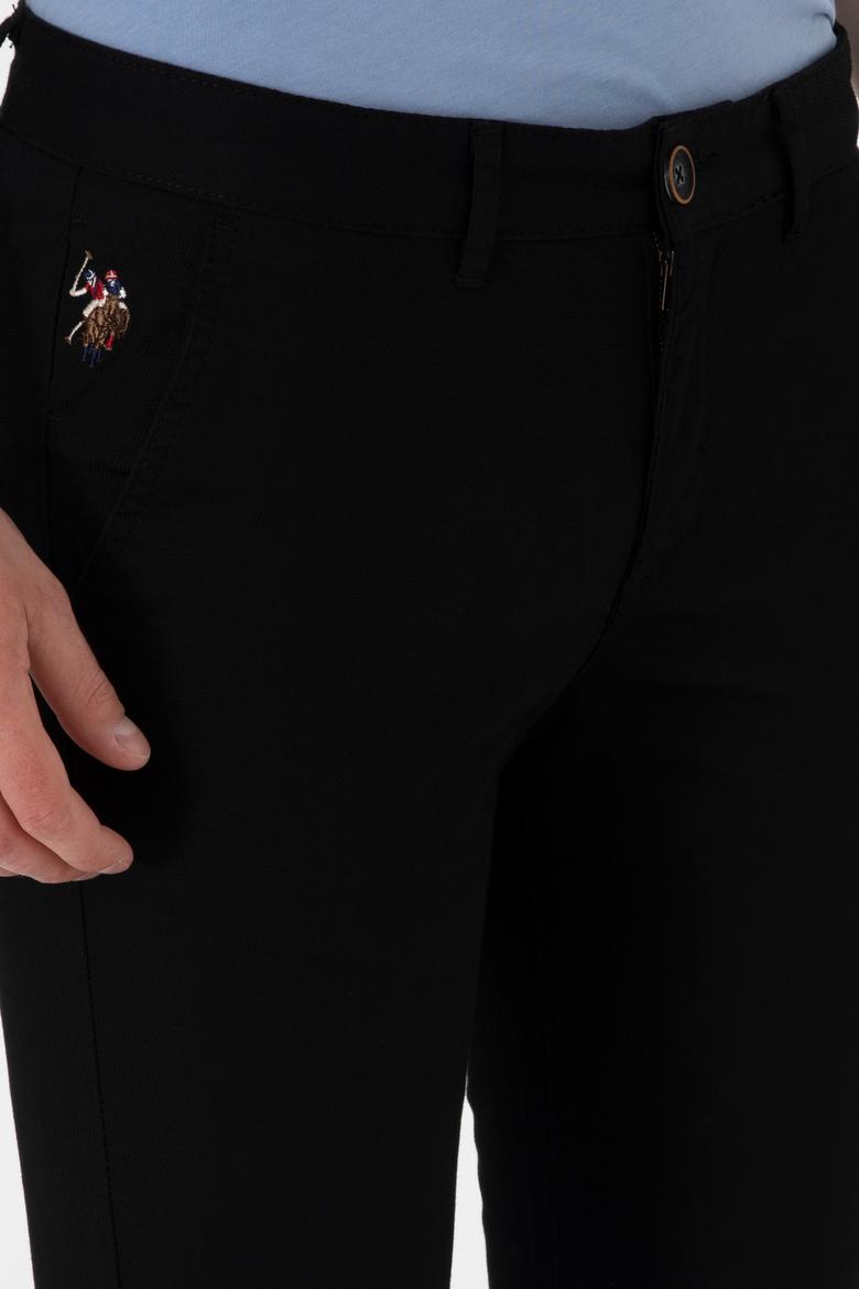 Erkek Siyah Kanvas Pantolon - 50299191129