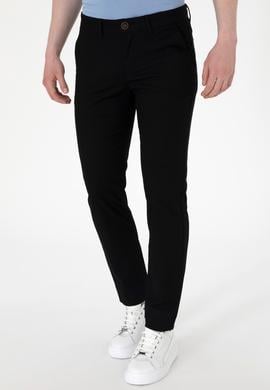 Erkek Siyah Kanvas Pantolon - 50299191129