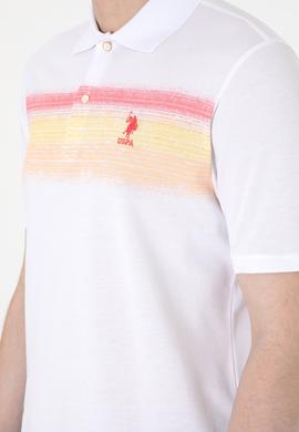 Erkek Regular Fit Polo Yaka Turuncu Tişört - 50300365007