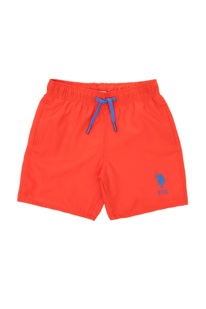 Erkek Çocuk Kırmızı Deniz Şortu