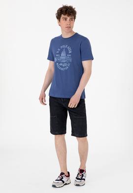 Erkek Siyah Jean Şort - 50304379003