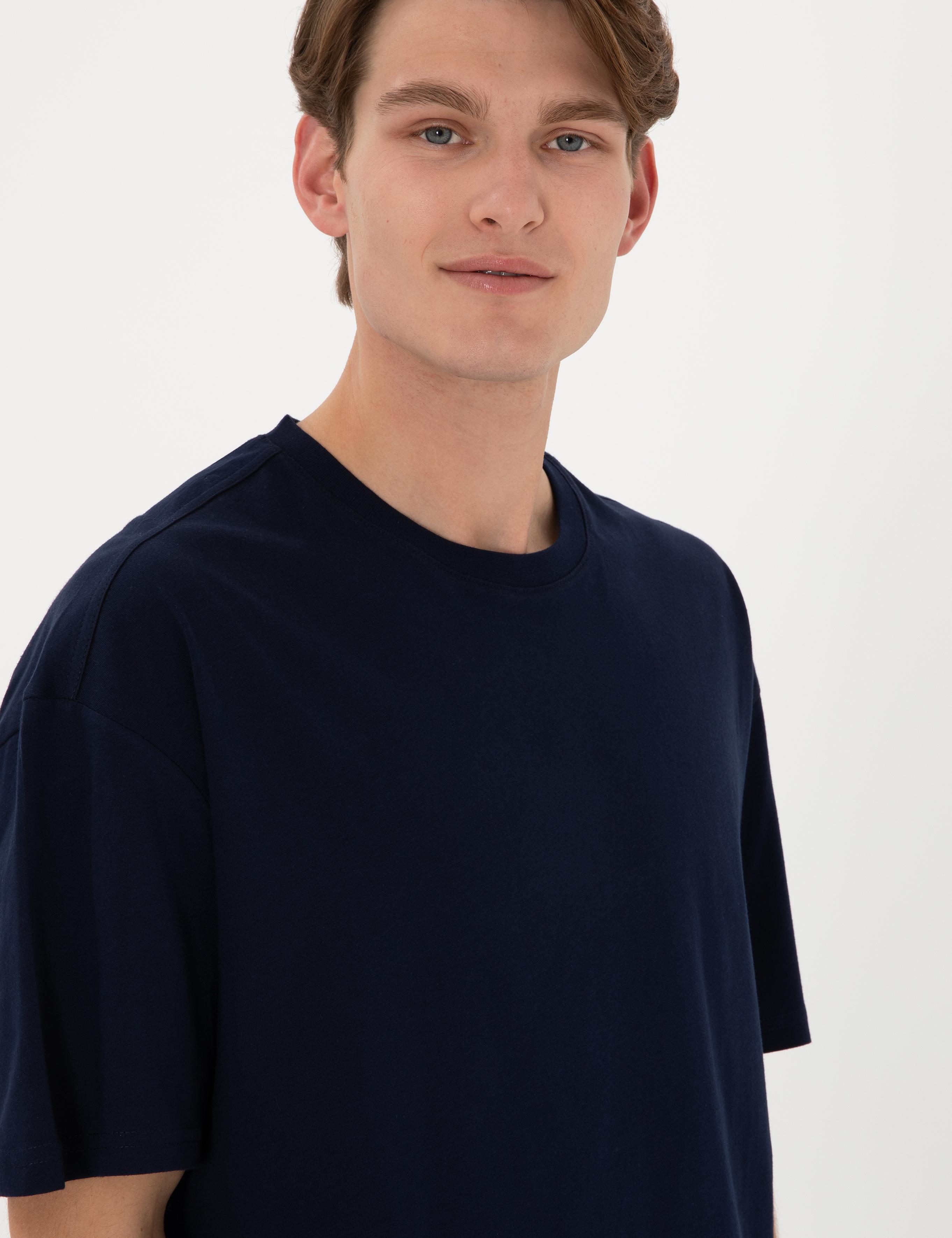 تی شرت یقه گرد LONG FIT یقه گرد مردانه یو اس پولو | U.S. Polo Assn. - تصویر 3
