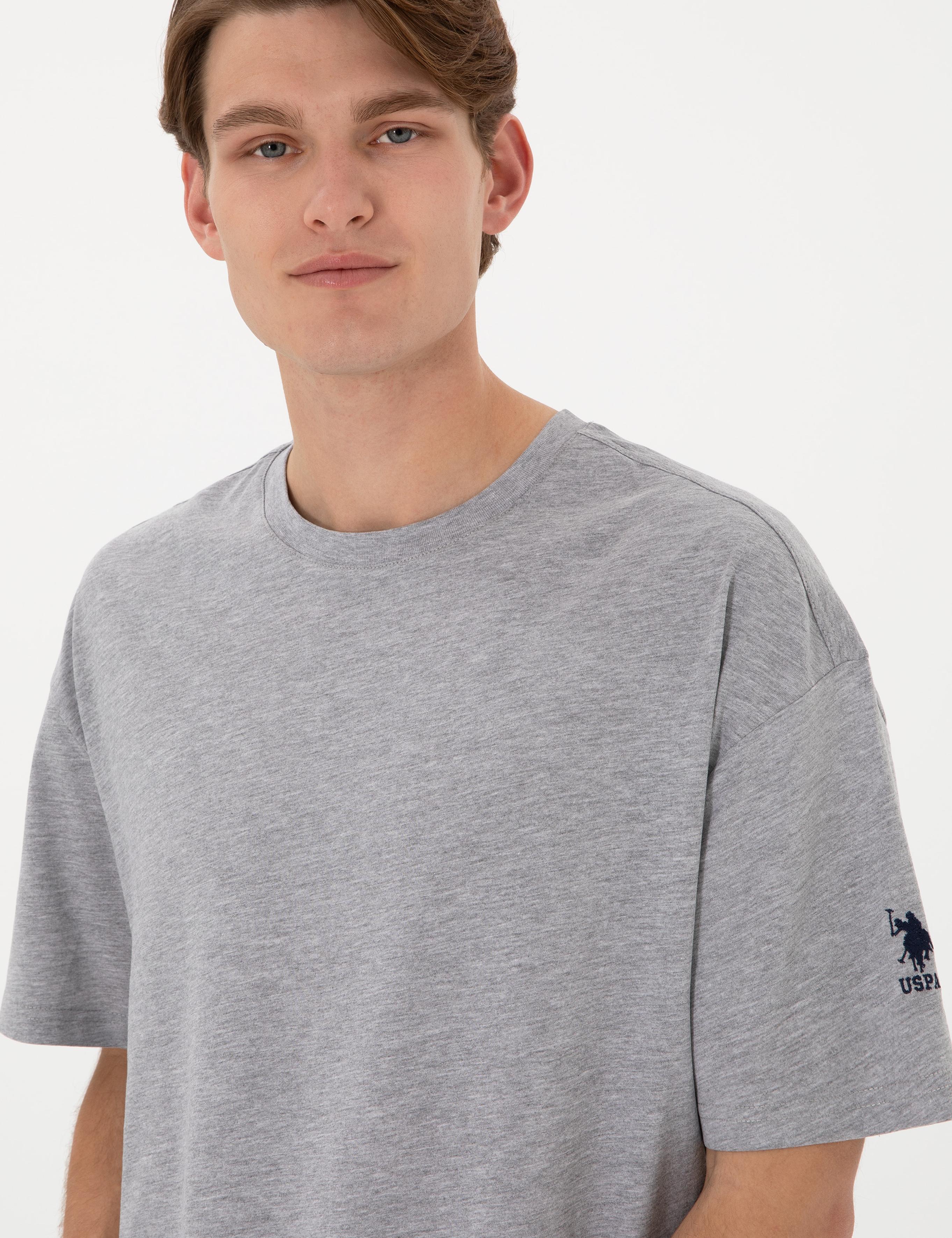 تی شرت یقه گرد LONG FIT یقه گرد مردانه یو اس پولو | U.S. Polo Assn. - تصویر 3