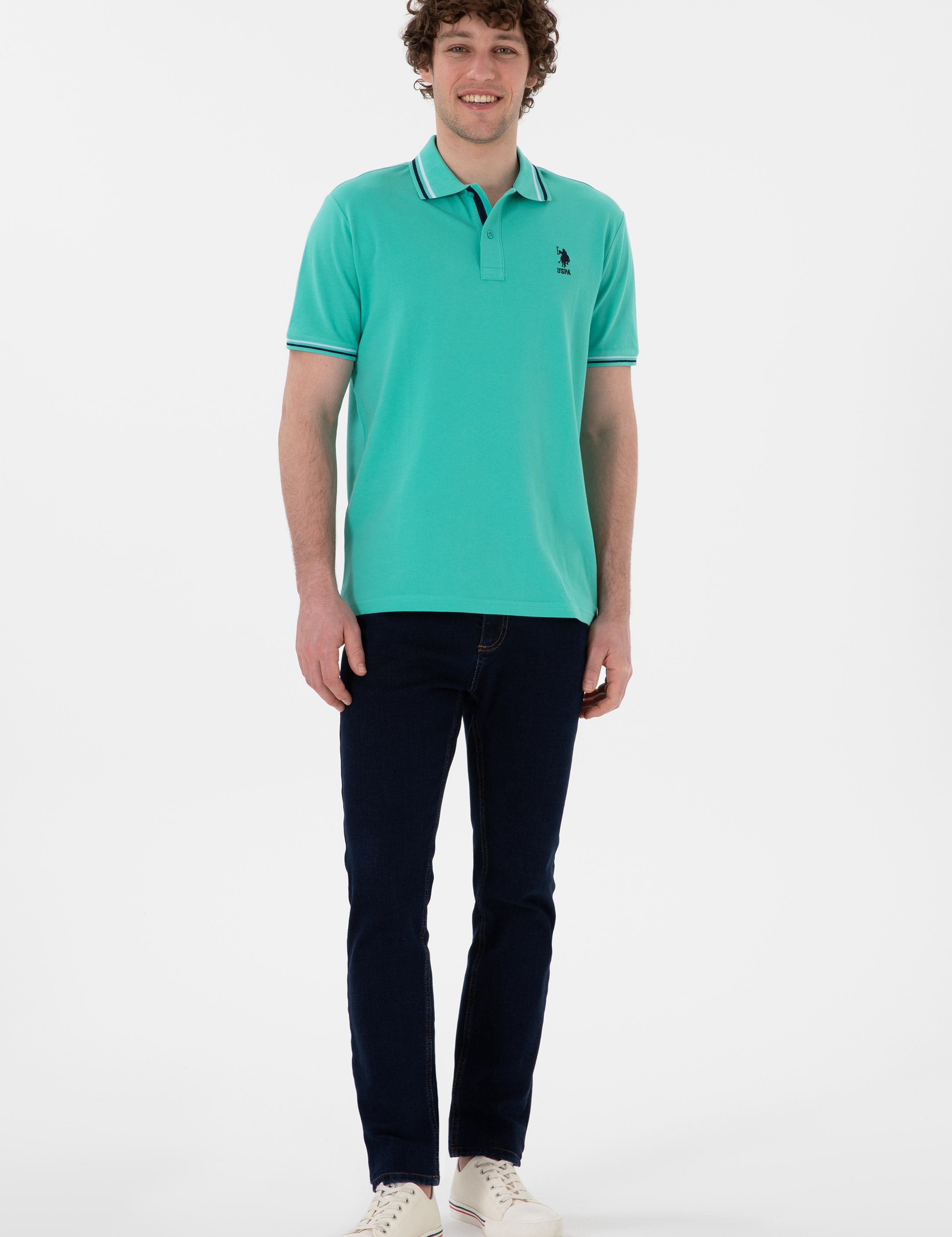 پولوشرت رگولار یقه پولو مردانه یو اس پولو | U.S. Polo Assn. - تصویر 5