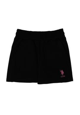 Kız Çocuk Siyah Örme Şort - 50306279056