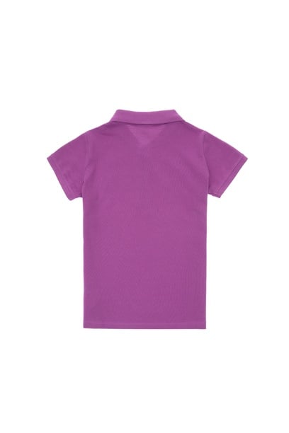 Erkek Çocuk Menekşe Basic Polo Yaka Tişört
