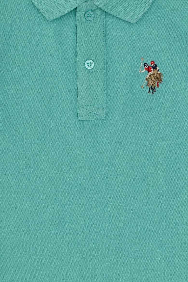 Erkek Çocuk Mint Basic Polo Yaka Tişört - 50306484049