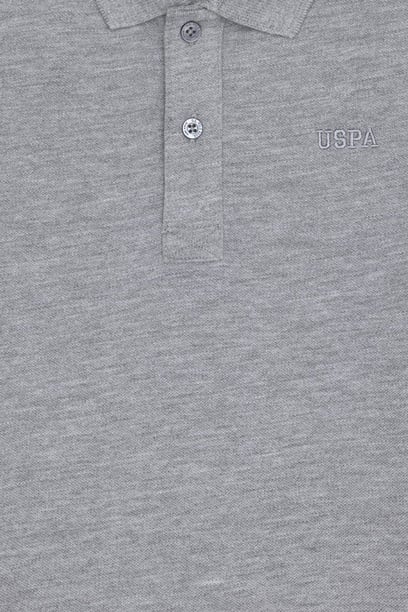 Erkek Çocuk Gri Melanj Basic Tişört