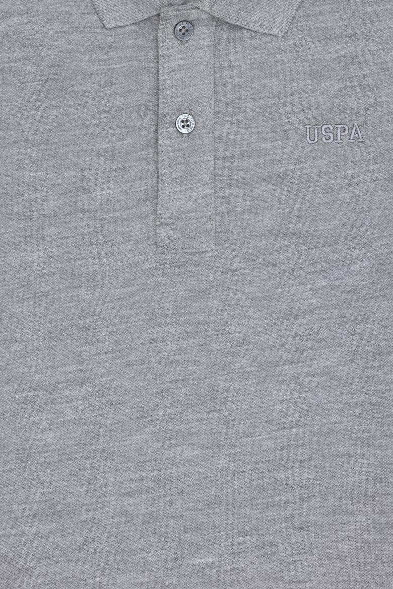 Erkek Çocuk Gri Melanj Basic Tişört - 50306495027