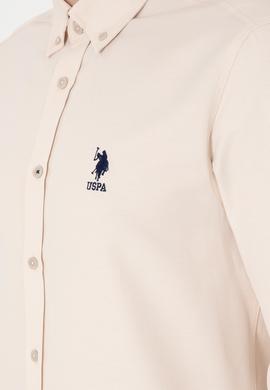 Erkek Taş Uzun Kollu Basic Gömlek - 50295897074