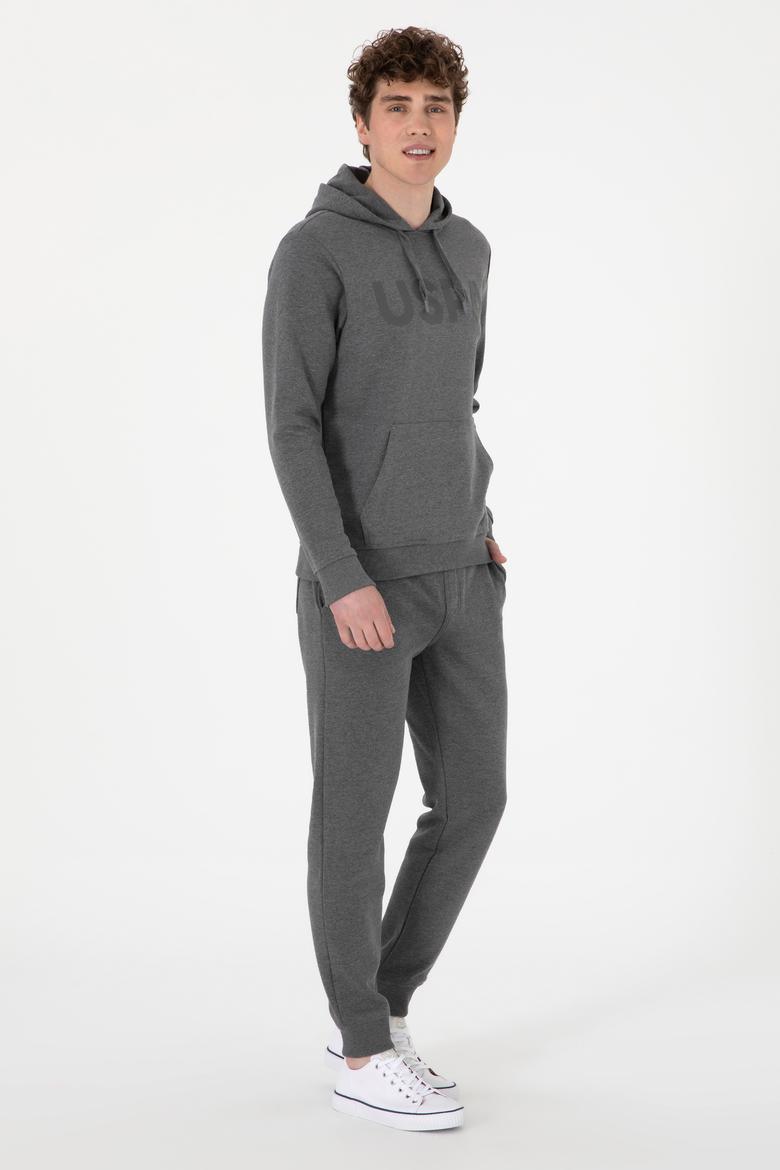 Erkek Antrasit Melanj Eşofman Altı - 50289054021