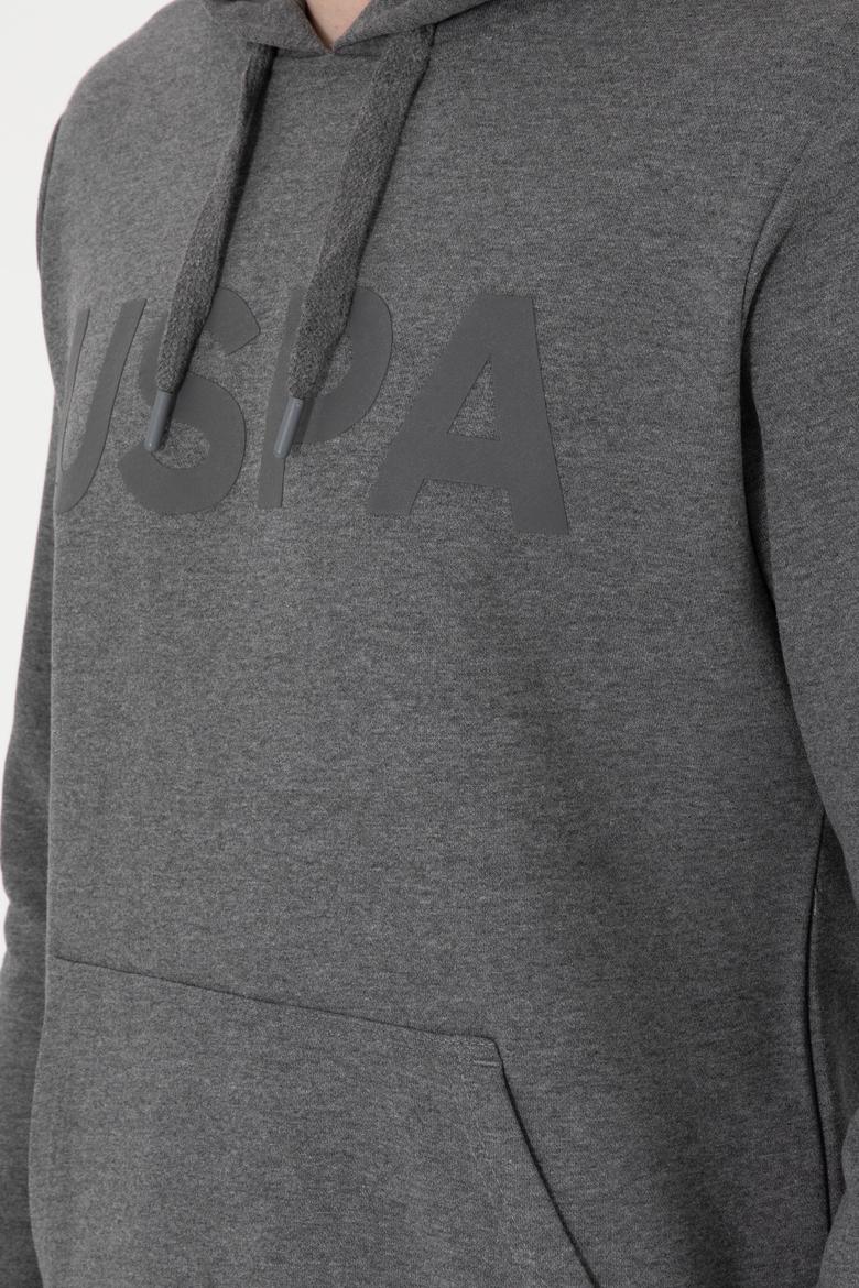 Erkek Antrasit Melanj Basic Sweatshirt - 50289056031