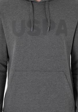 Erkek Antrasit Melanj Basic Sweatshirt - 50289056031