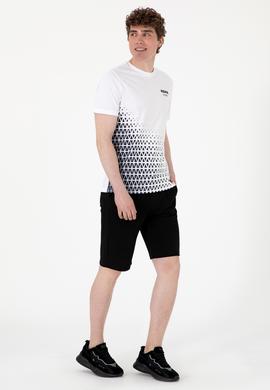 Erkek Siyah Örme Şort - 50298038049