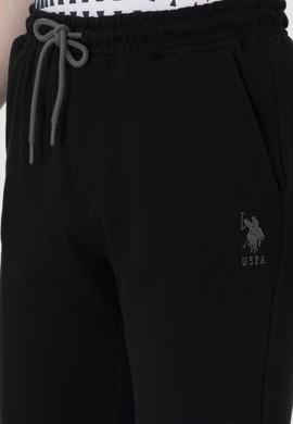 Erkek Siyah Örme Şort - 50298038049