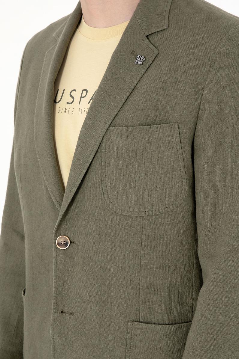 Erkek Koyu Haki Ceket