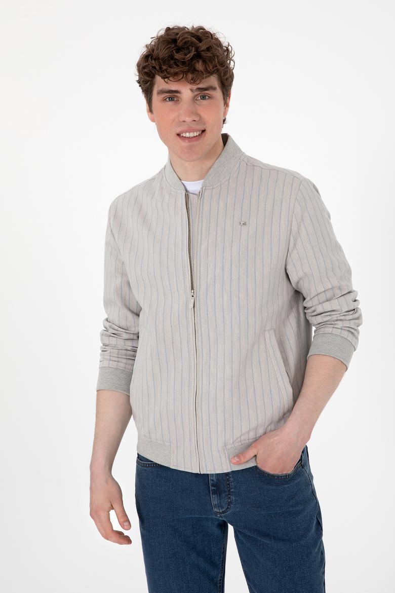 Erkek Açık Gri Ceket - 50301196100