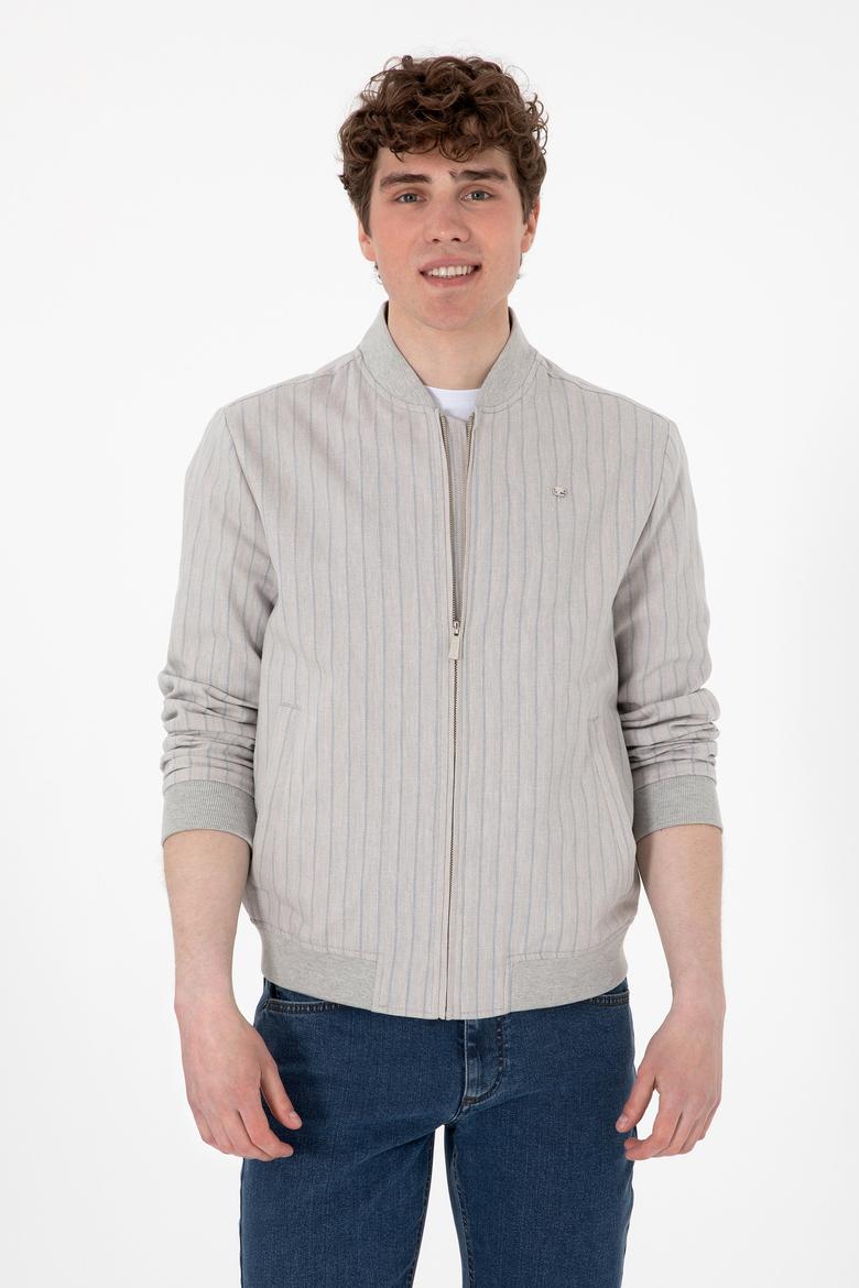 Erkek Açık Gri Ceket