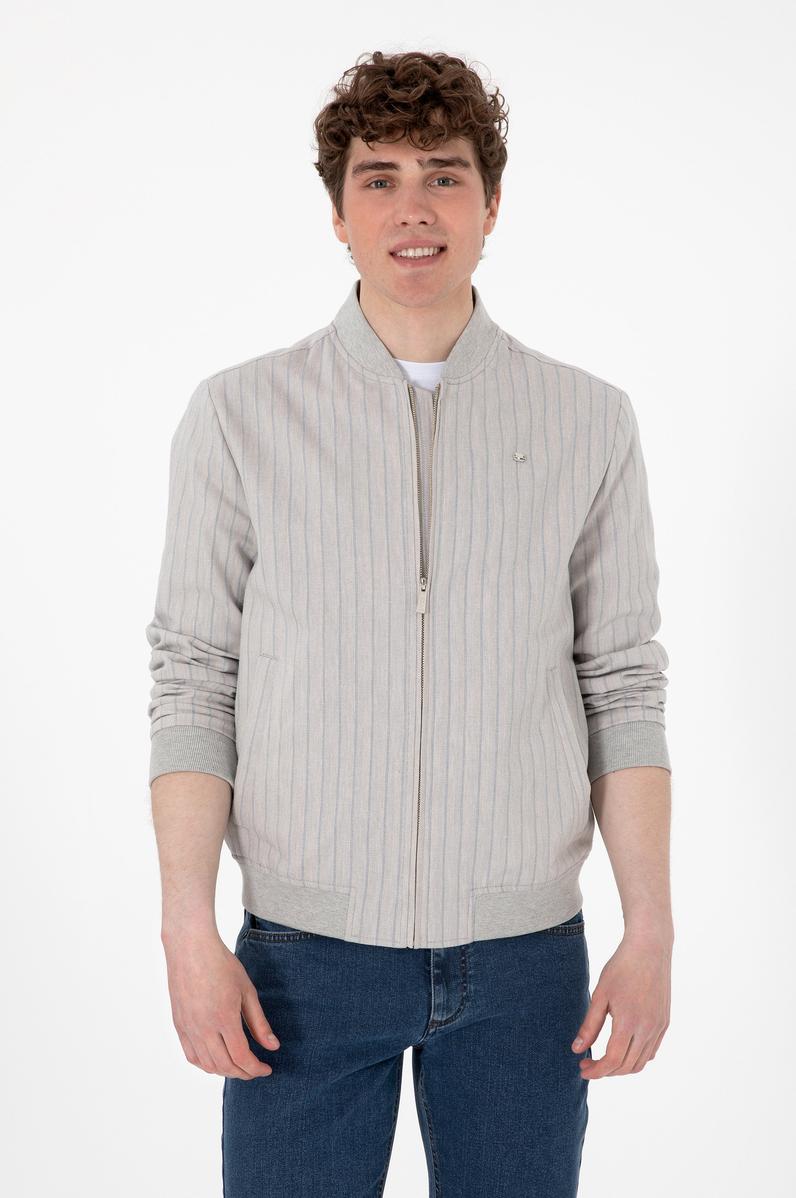 Erkek Açık Gri Ceket