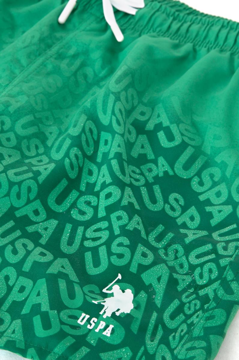 Erkek Yeşil Deniz Şortu