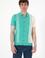 Erkek Regular Fit Mint Triko Gömlek