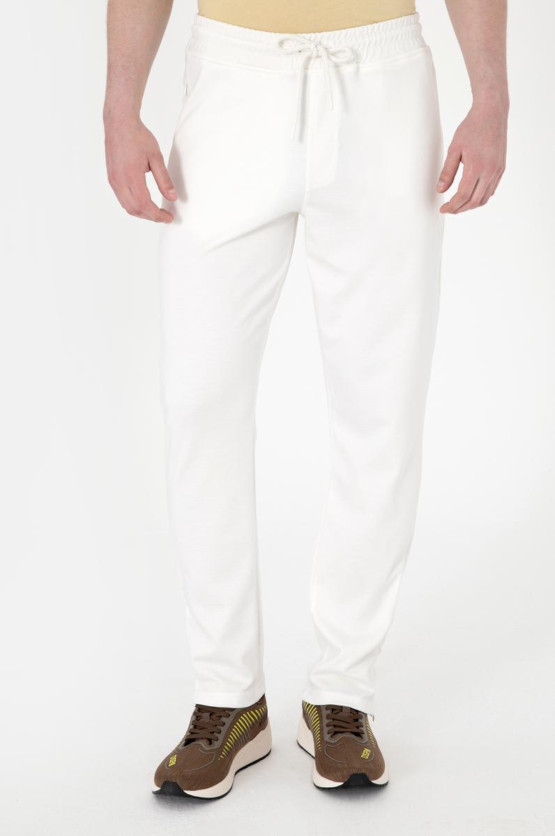 Erkek Beyaz Eşofman Altı