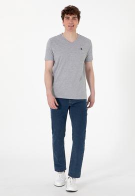 Erkek Mavi Straight Jean Pantolon - 50304404002