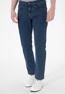 Erkek Mavi Straight Jean Pantolon - 50304404002