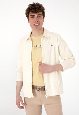 Erkek Krem Örme Hırka - 50299754007