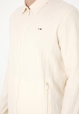 Erkek Krem Örme Hırka - 50299754007