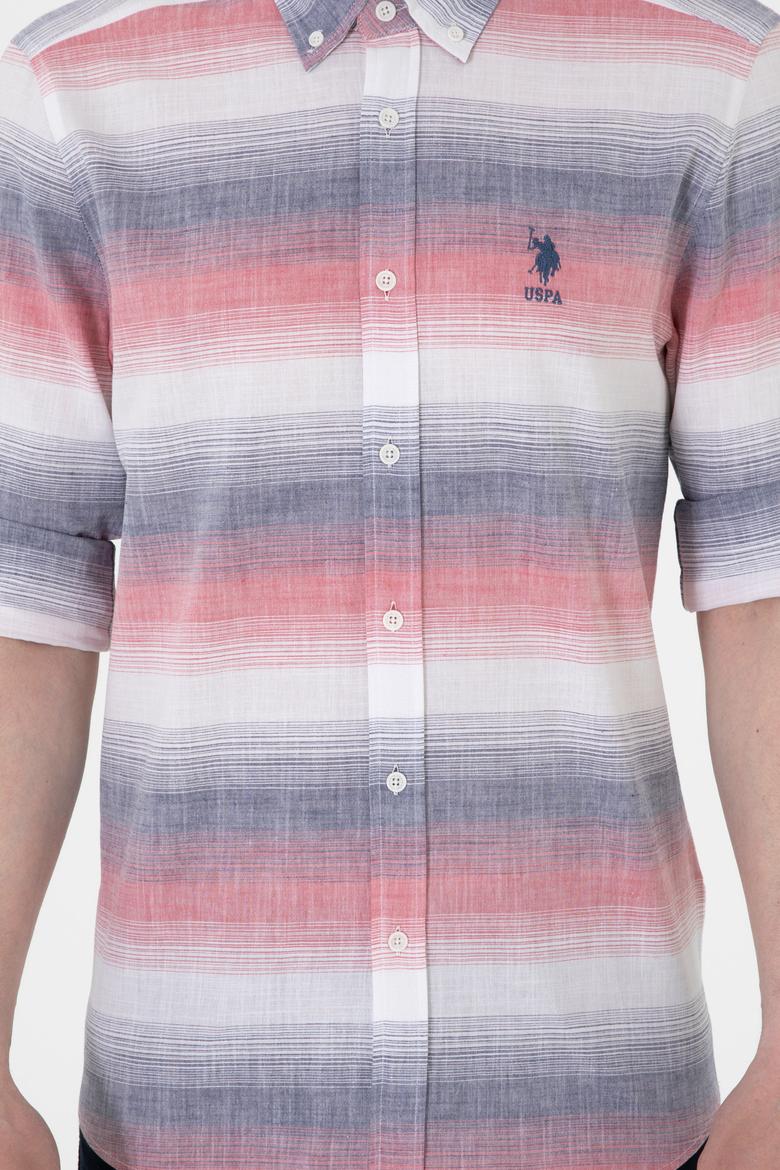 Erkek Kırmızı Uzun Kollu Gömlek - 50300006018