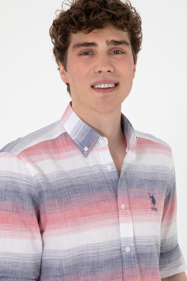 Erkek Kırmızı Uzun Kollu Gömlek - 50300006018