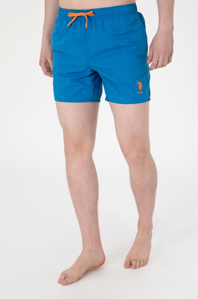 Erkek Kobalt Mavi Deniz Şortu