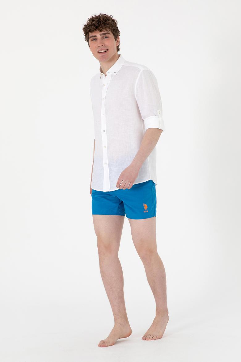 Erkek Kobalt Mavi Deniz Şortu - 50300020019