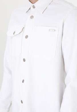 Erkek Ekru Jean Gömlek - 50304381003