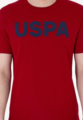 Erkek Regular Fit Bisiklet Yaka Bordo Basic Tişört - 50297988245