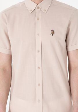 Erkek Taş Kısa Kollu Gömlek - 50298007057