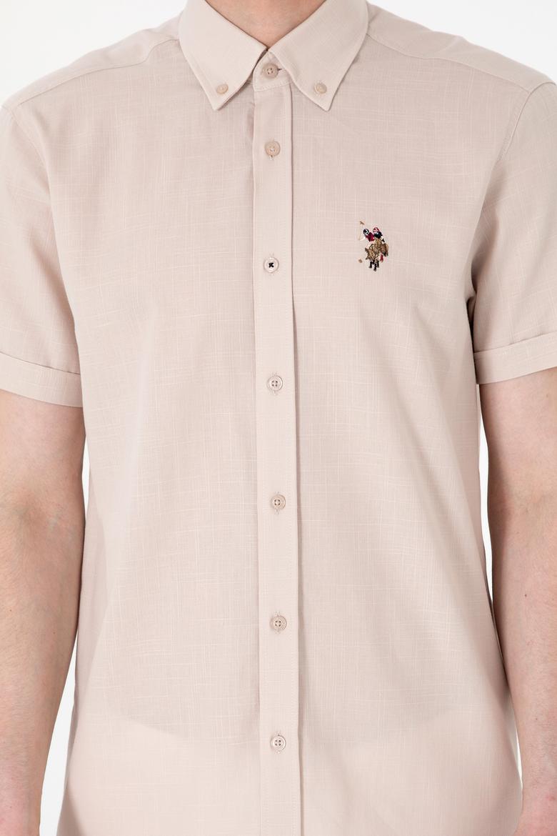 Erkek Taş Kısa Kollu Gömlek - 50298007057